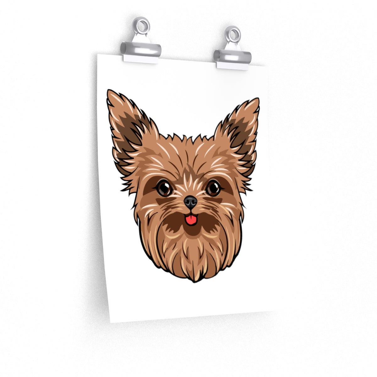 Yorkshire Terrier Premium Matte vertical posters