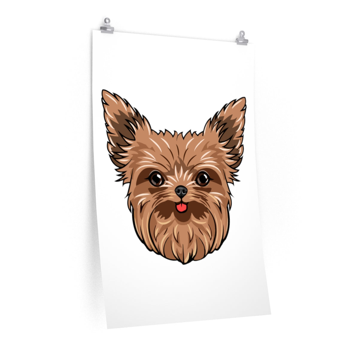 Yorkshire Terrier Premium Matte vertical posters