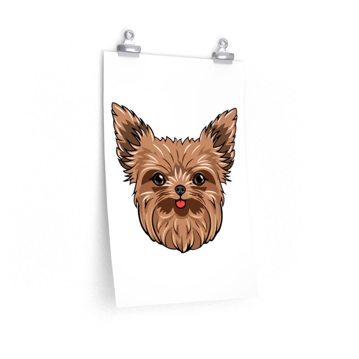 Yorkshire Terrier Premium Matte vertical posters