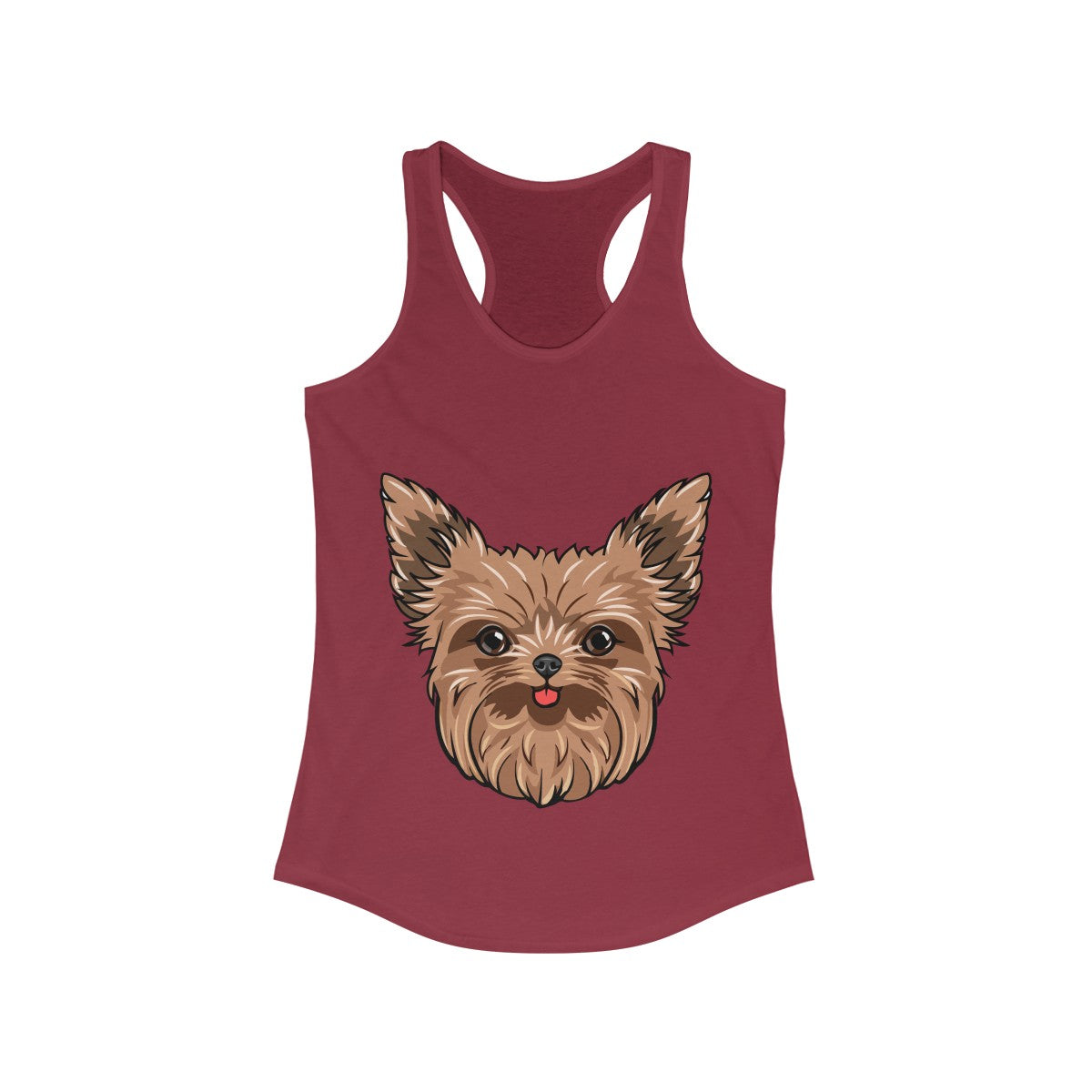 Yorkshire Terrier Women's Ideal Racerback Tank
