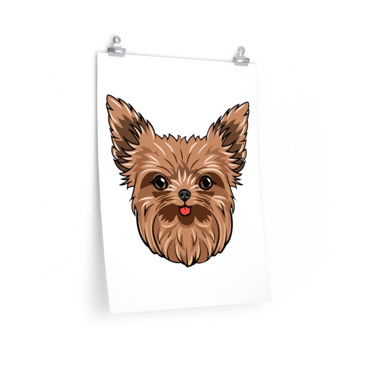 Yorkshire Terrier Premium Matte vertical posters