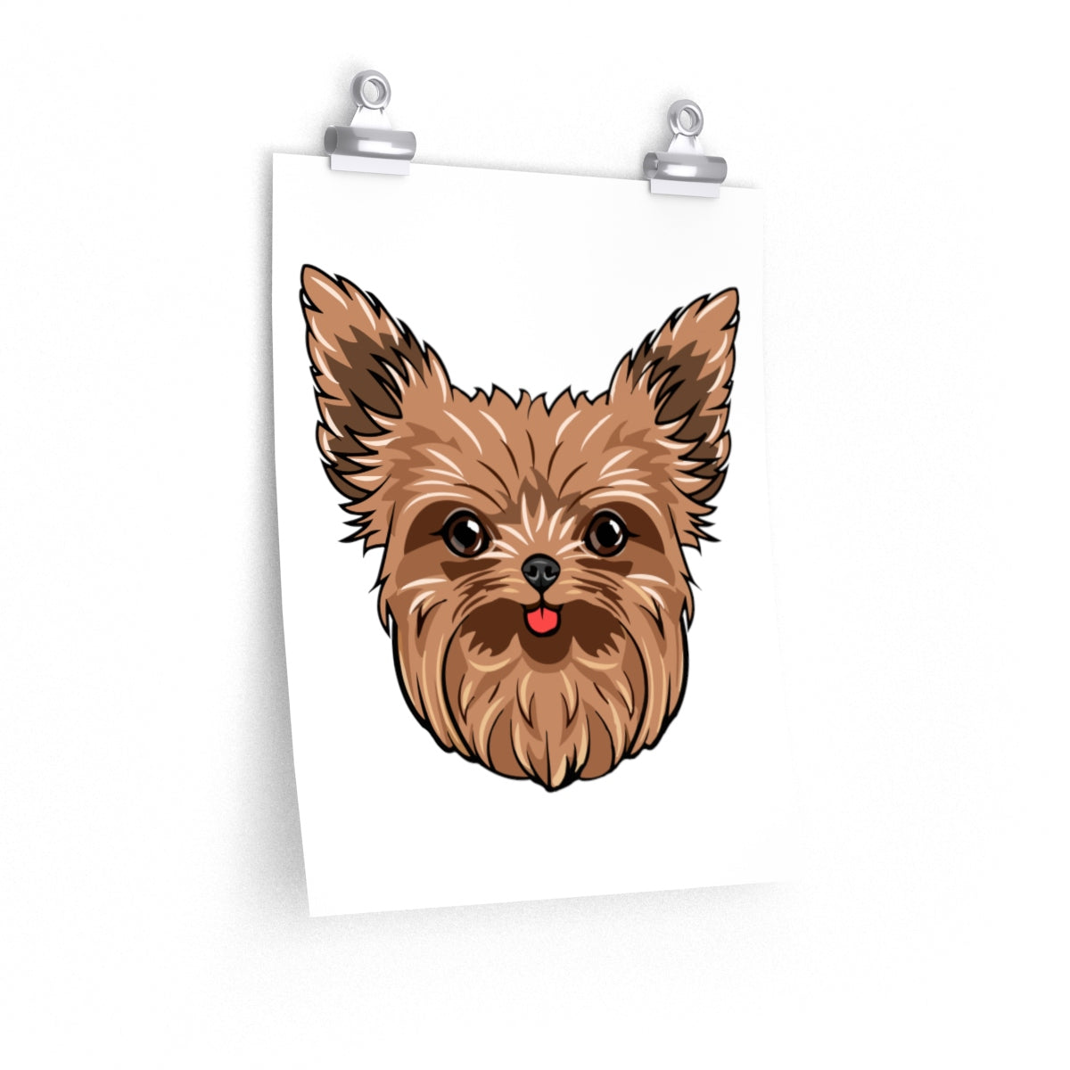 Yorkshire Terrier Premium Matte vertical posters