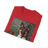 German Shepherd Teacher Unisex Softstyle T-Shirt, Teacher Shirt, School Shirt, Teacher Gift, Back to School Dog Lover Shirt, Custom Dog Shirt, Teacher Appreciation, Dog Mom Shirt, Dog Dad Shirt