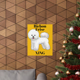 Bichon Frise Matte Vertical Poster, Multiple Sizes, Dog Lover, Mom Gift, Dad Gift, Bichon Lover, Wall Hanging, Home Decor, Wall Art, Made in USA!!