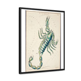 Scorpio Constellation Art, Wall Hanging Print on Poplar Wood, Gift for Astronomy, Astrology, Zodiac, FREE Shipping, Made in USA!!