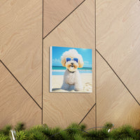 Bichon Frise Canvas Gallery Wraps, 9 Sizes, Bichon Frise Decor, Bichon Frise Gifts, Bichon Lover, Dog Sign, Dog Breed Signs