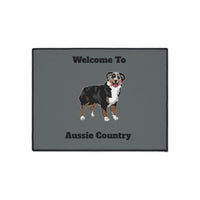 Australian Shepherd Heavy Duty Floor Mat, Welcome Mat Dog, Dog Doormat, Custom Dog Gift, Dog Breeds, Dog Door Mat, Dog Welcome Doormat