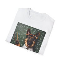 German Shepherd Teacher Unisex Softstyle T-Shirt, Teacher Shirt, School Shirt, Teacher Gift, Back to School Dog Lover Shirt, Custom Dog Shirt, Teacher Appreciation, Dog Mom Shirt, Dog Dad Shirt