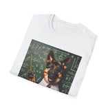 German Shepherd Teacher Unisex Softstyle T-Shirt, Teacher Shirt, School Shirt, Teacher Gift, Back to School Dog Lover Shirt, Custom Dog Shirt, Teacher Appreciation, Dog Mom Shirt, Dog Dad Shirt