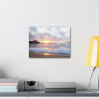Pacific Coast Sunset Monterey, California Canvas Wrap, Horizontal, Vertical, Square, Cotton, FREE Shipping, Made in USA!!