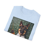 German Shepherd Teacher Unisex Softstyle T-Shirt, Teacher Shirt, School Shirt, Teacher Gift, Back to School Dog Lover Shirt, Custom Dog Shirt, Teacher Appreciation, Dog Mom Shirt, Dog Dad Shirt