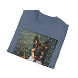 German Shepherd Teacher Unisex Softstyle T-Shirt, Teacher Shirt, School Shirt, Teacher Gift, Back to School Dog Lover Shirt, Custom Dog Shirt, Teacher Appreciation, Dog Mom Shirt, Dog Dad Shirt