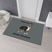 Australian Shepherd Heavy Duty Floor Mat, Welcome Mat Dog, Dog Doormat, Custom Dog Gift, Dog Breeds, Dog Door Mat, Dog Welcome Doormat