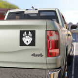 Siberian Husky Car Magnet - Durable Animal Magnet for Pet Lovers | Unique Automotive Decor