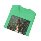 German Shepherd Teacher Unisex Softstyle T-Shirt, Teacher Shirt, School Shirt, Teacher Gift, Back to School Dog Lover Shirt, Custom Dog Shirt, Teacher Appreciation, Dog Mom Shirt, Dog Dad Shirt