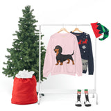 Dachshund Unisex Heavy Blend™ Crewneck Sweatshirt, S - 2XL, 14 Colors, Cotton/Polyester, Medium Fabric, FREE Shipping, Made in USA!!