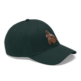 Cocker Spaniel Unisex Twill Hat, 10 Colors, One Size