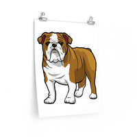 Bulldog Premium Matte vertical posters