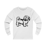 Shih Tzu Unisex Jersey Long Sleeve Tee