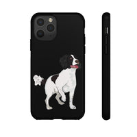 English Springer Spaniel Tough Cell Phone Cases, 19 Cases, 2 Layers for extra protection, Impact resistant outer shell, Made in the USA!!
