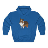 Shetland Sheepdog Unisex Heavy Blend™ Hooded Sweatshirt