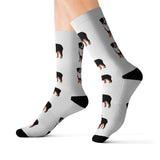 Bernese Mountain Dog Sublimation Socks