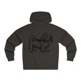 Shih Tzu Men's Lightweight Pullover Hooded Sweatshirt