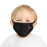 Vizsla Kid's Face Mask, Polyester, Two Layers, Made in the USA!!