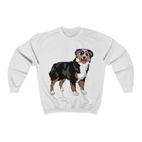 Australian Shepherd Unisex Heavy Blend™ Crewneck Sweatshirt, S - 5XL, 6 Colors, Loose Fit, Cotton/Polyester, FREE Shipping, Made in USA!!