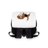 Beagle Unisex Casual Shoulder Backpack
