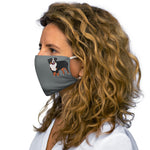 Bernese Mountain Dog Snug-Fit Polyester Face Mask