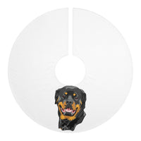 Rottweiler Personalized Christmas Tree Skirts