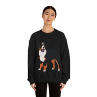 Bernese Mountain Dog Unisex Heavy Blend™ Crewneck Sweatshirt, S - 2XL, 6 Colors, Cotton/Polyester, FREE Shipping, Made in USA!!