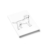 Labrador Retriever Journal - Ruled Line