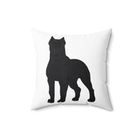 Cane Corso Spun Polyester Square Pillow, Double Sided Print, Cover Included, Made in the USA!!