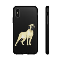Mastiff Tough Cell Phone Case, 2 Layer Case, Impact Resistant, Clear Open Ports For Connectivity, Samsung, iPhone,