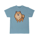 Pomeranian Men's Short Sleeve Tee, 100% Cotton, S - 5XL, 11 Colors, FREE Shipping, Made in USA!!
