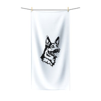 German Shepherd Polycotton Towel