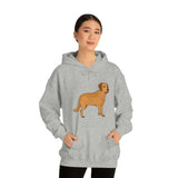 Chesapeake Bay Retriever Unisex Heavy Blend Hooded Sweatshirt, S - 5XL, 12 Colors, Cotton/Polyester, FREE Shipping, Made in Usa!!