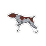 German Shorthaired Pointer Die-Cut Stickers, 5 Image Sizes, Water Resistant Vinyl, Indoor/Outdoor, FREE Shipping, Made in USA!!