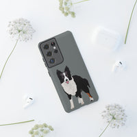 Border Collie Tough Cell Phone Cases, iPhone, Samsung, 2 Layer Case, Impact Resistant, Photographic Print Quality, FREE Shipping, Made in the USA!!
