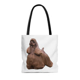 Cocker Spaniel Tote Bag, 3 Sizes, 100% Polyester, Made in the USA!!