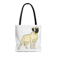 Mastiff Tote Bag, 100% Polyester, 3 Sizes, Made in the USA!!