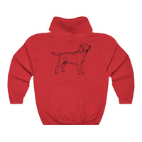 Labrador Retriever Hoodies, Unisex Heavy Blend™ Hooded Sweatshirt