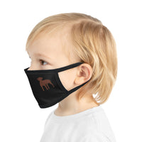 Vizsla Kid's Face Mask, Polyester, Two Layers, Made in the USA!!