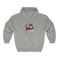 Chihuahua Unisex Heavy Blend™ Full Zip Hooded Sweatshirt, Cotton/Polyester, Medium Heavy Fabric, S - 2XL, 6 Colors, FREE Shipping, Made in USA!!