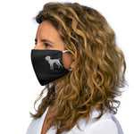 Weimaraner Snug-Fit Polyester Face Mask