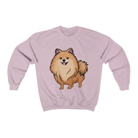Pomeranian Unisex Heavy Blend™ Crewneck Sweatshirt, Made in USA
