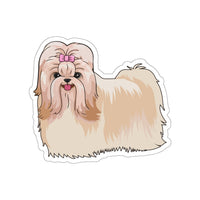 Havanese Die-Cut Stickers, Water Resistant Vinyl, 5 Sizes, Matte Finish, Indoor/Outdoor, FREE Shipping, Made in USA!!