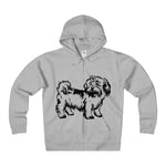 Shih Tzu Unisex Heavyweight Fleece Zip Hoodie